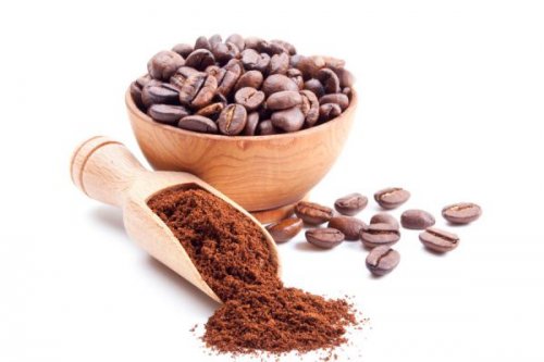 Café inteiro e moído