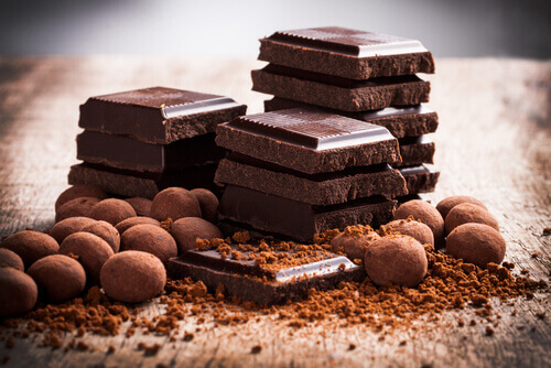 O chocolate é um dos alimentos que prolongam a vida