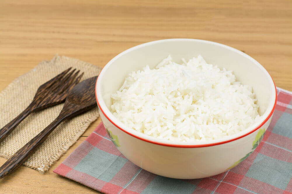 Arroz branco soltinho
