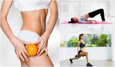 Combata a celulite das pernas e glúteos com estes 5 exercícios