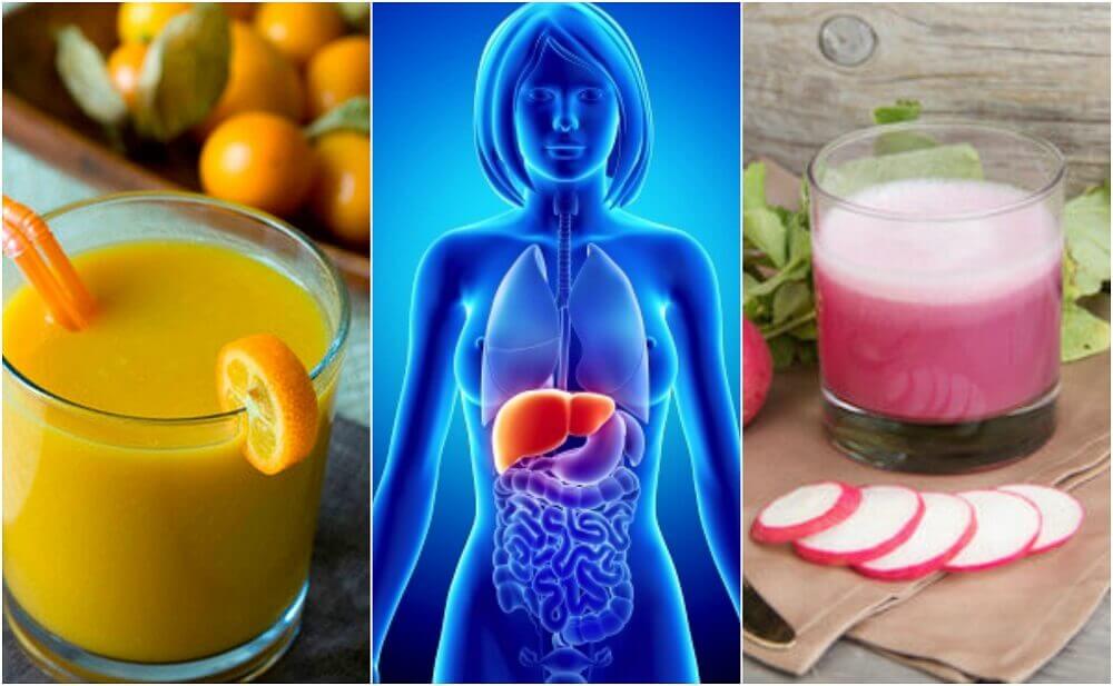 Como evitar o fígado gordo consumindo 5 bebidas saudáveis