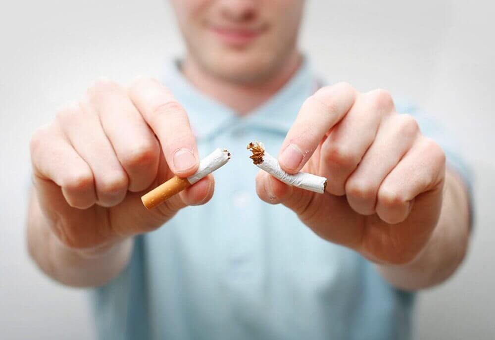 Evite o tabaco