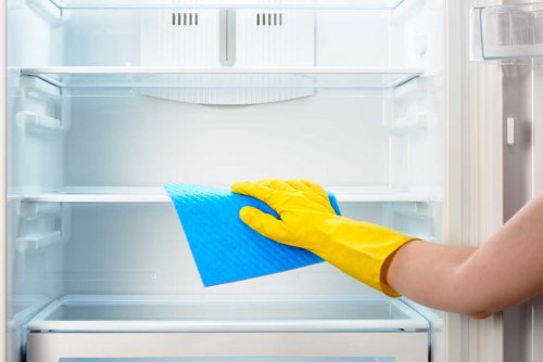 Limpar a geladeira periodicamente