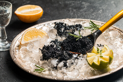 Caviar é uma fonte de ômega 3