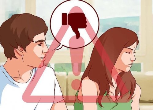 Casal conversando sobre a possibilidade do divórcio