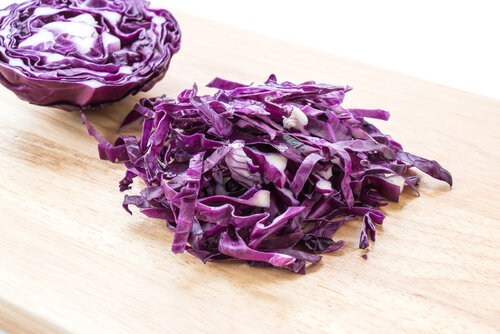 Repolho roxo é um alimento para pessoas nervosas
