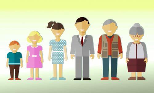 A expectativa de vida desde os mais novos aos mais velhos