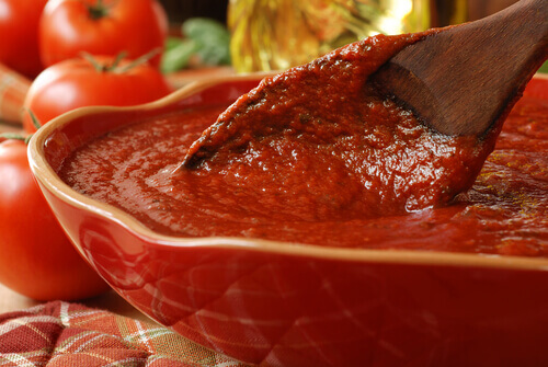 Molho de tomate caseiro