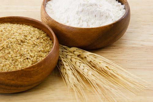Opções de farinhas sem glúten