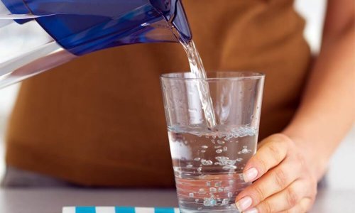 Beber água regularmente