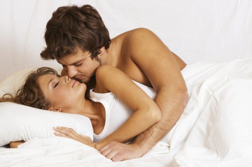 Casal de conchinha