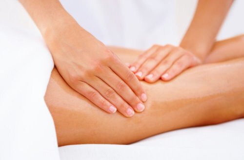 Massagens nas pernas