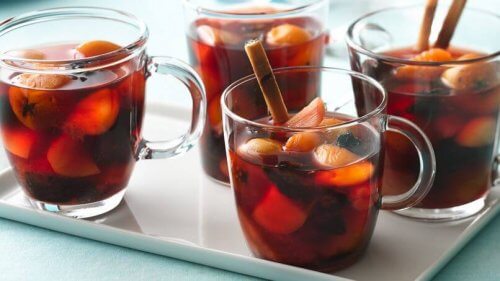 Ponche tradicional sem álcool