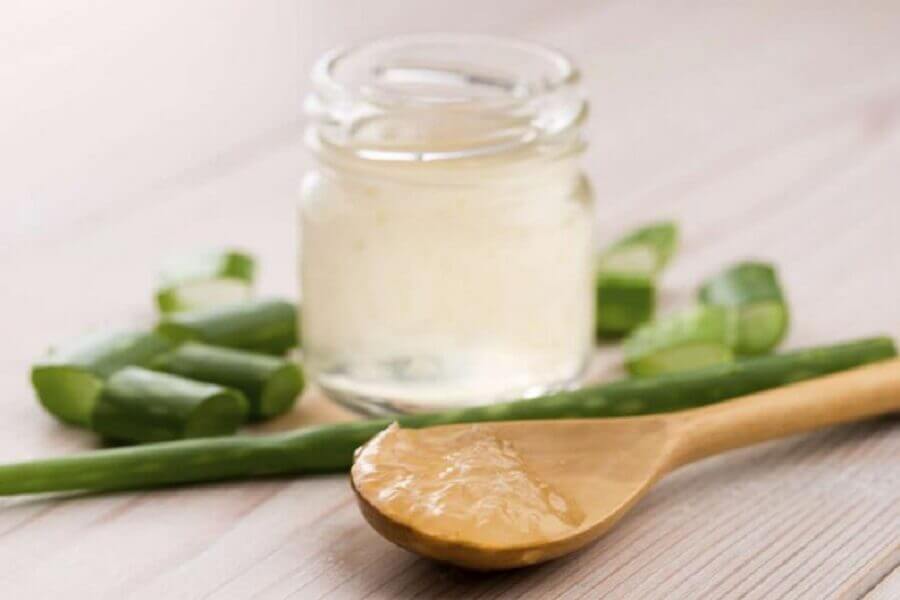 Suco de aloe vera e mel