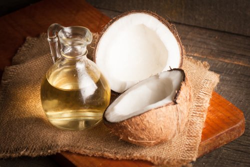 Esfoliante de óleo de coco
