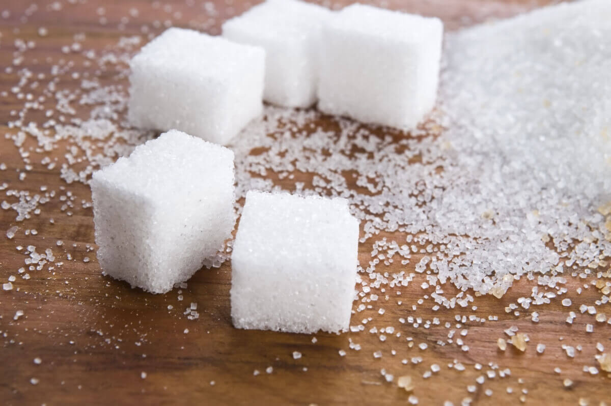 Cubos de açúcar