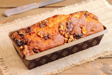 Bolo de banana nutritivo sem farinha e laticínios