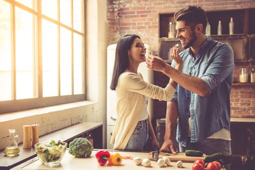 Casal com sensação de fome