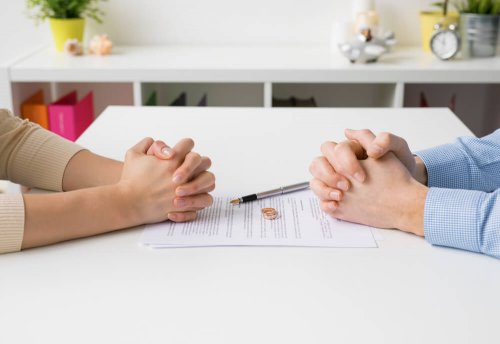 Relacionamento que terminou em divórcio