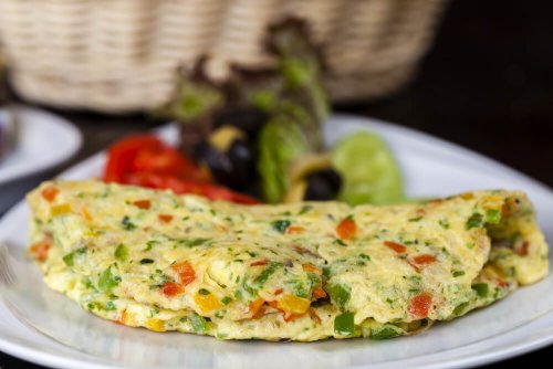 Omelete de legumes
