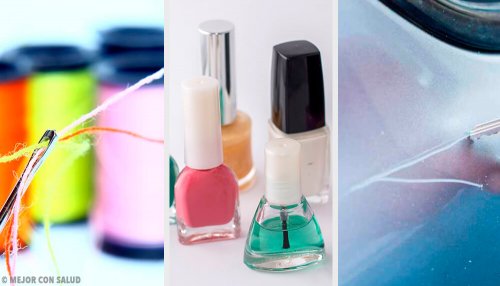 9 usos alternativos do esmalte de unha