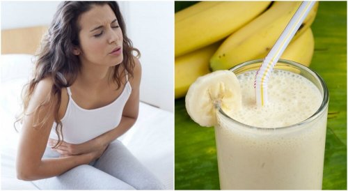 Vitamina de batata e banana para úlceras estomacais