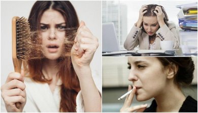 10 motivos por trás da queda de cabelo
