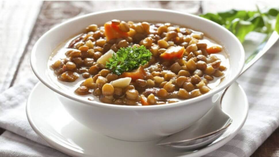 Sopa de lentilha