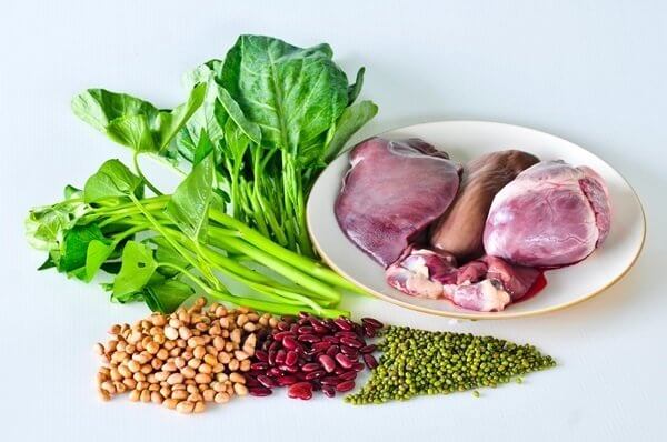 Alimentos ricos em ferro