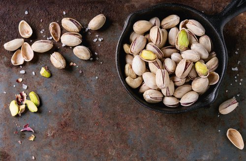 Pistaches são frutos secos benéficos
