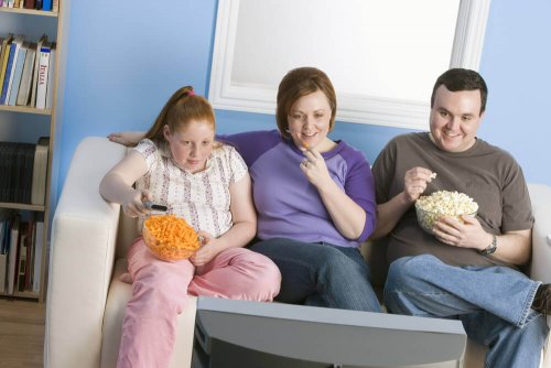 Família com sobrepeso