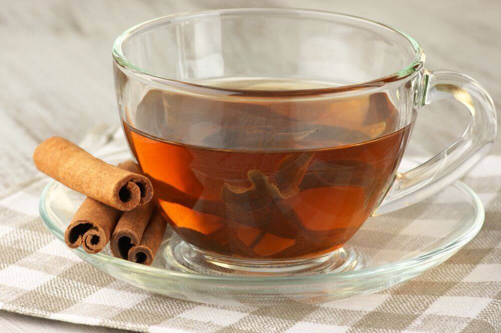 Infusão de canela