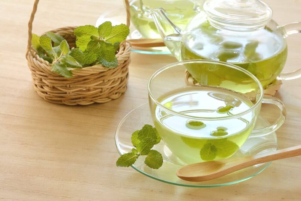 Chá de hortelã