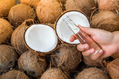 Óleo de coco serve para curar fungos na pele