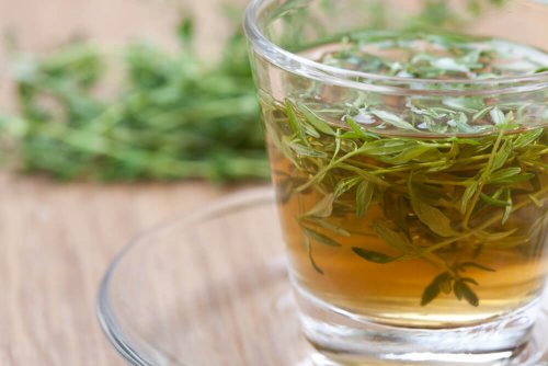 Infusão de tomilho