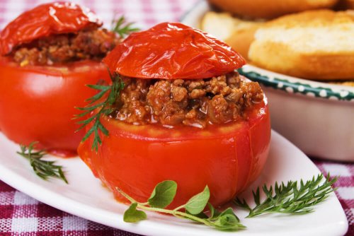 Tomates recheados são receitas adequadas para diabéticos