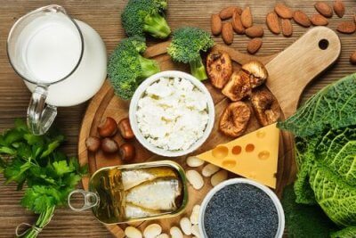 Alimentos vegetais ricos em cálcio
