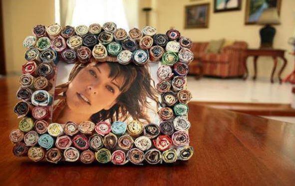 12 ideias para molduras de fotos