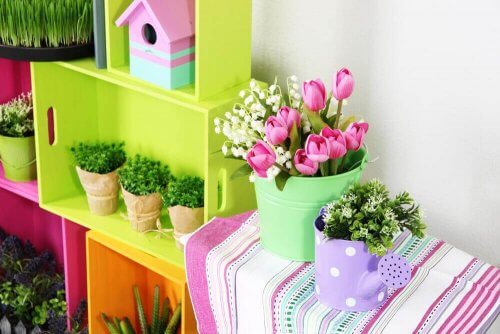 4 formas de decorar o seu pequeno jardim