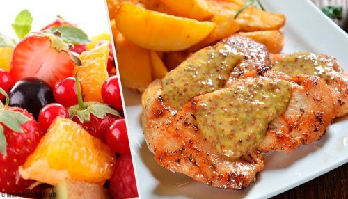 Receita de peito de frango com molho de frutas