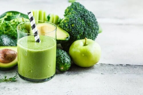 Vitamina de brócolis para emagrecer