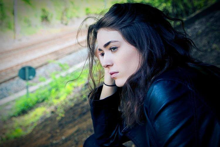Mulher com depressão