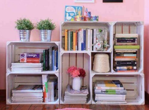 Faça sua própria estante de livros em casa