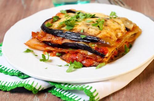 Receita de lasanha de berinjela