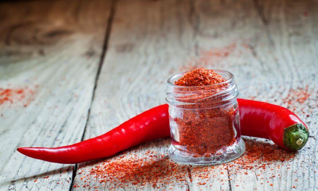 A pimenta caiena