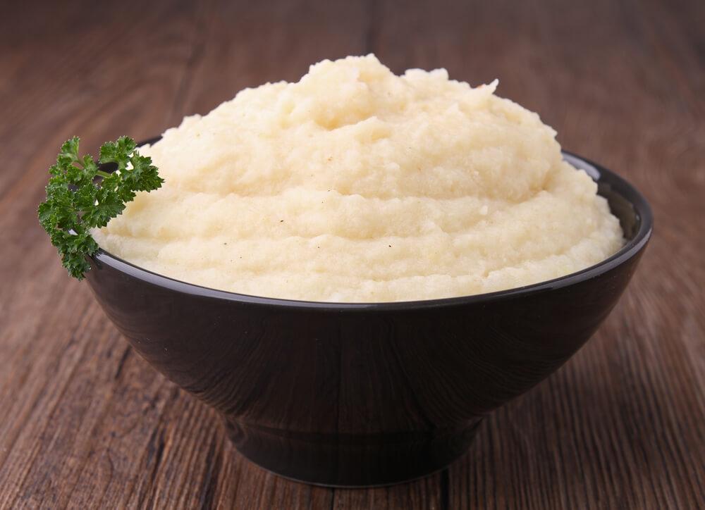 Purê de batata com aipo