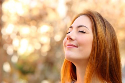 Mulher feliz