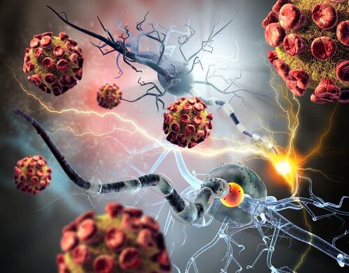 Vacina contra tumores cancerígenos agindo contra células tumorais