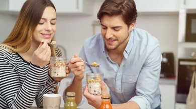 Receita para preparar vitaminas com leite de aveia