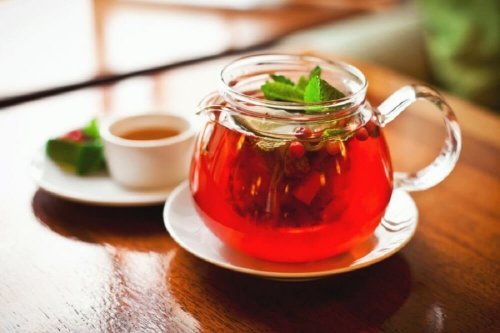 Chá de salsaparrilha
